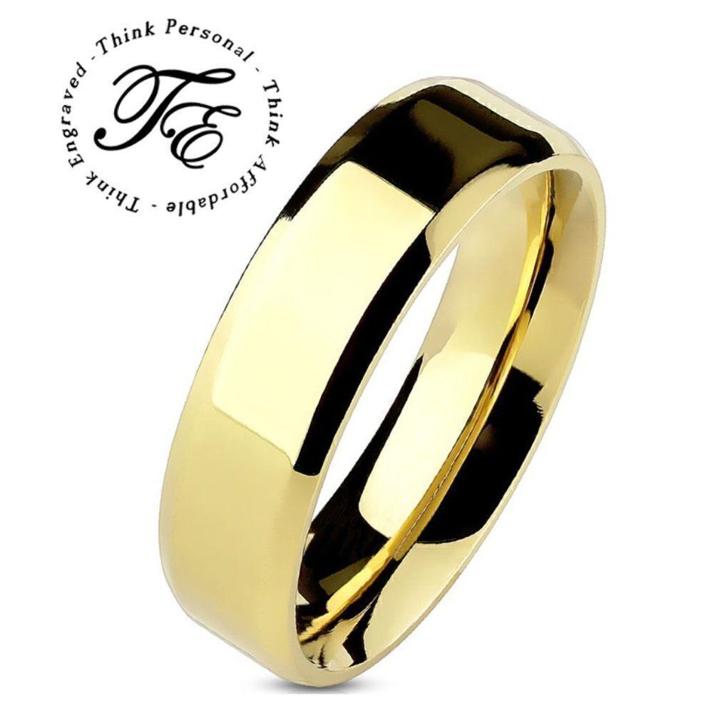 Women's Gold Wedding Ring - Girls Gold Wedding Ring Band